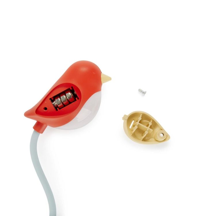 Balvi Lampe de lecture Oiseau (Rood) - Panache (Koksijde)