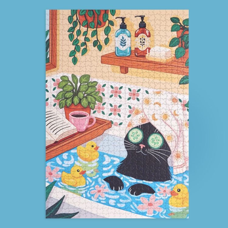 Balvi Puzzle Cat Spa – 1000 pièces (Multi) - Panache (Koksijde)