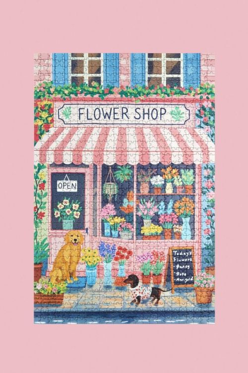 Balvi Puzzle Flower Shop – 1000 pièces (Multi) - Panache (Koksijde)
