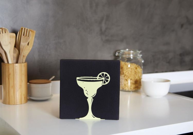 Balvi Servethouder Cocktail (Geel) - Panache (Koksijde)