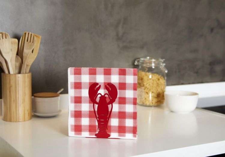 Balvi Servethouder Lobster (Rood) - Panache (Koksijde)