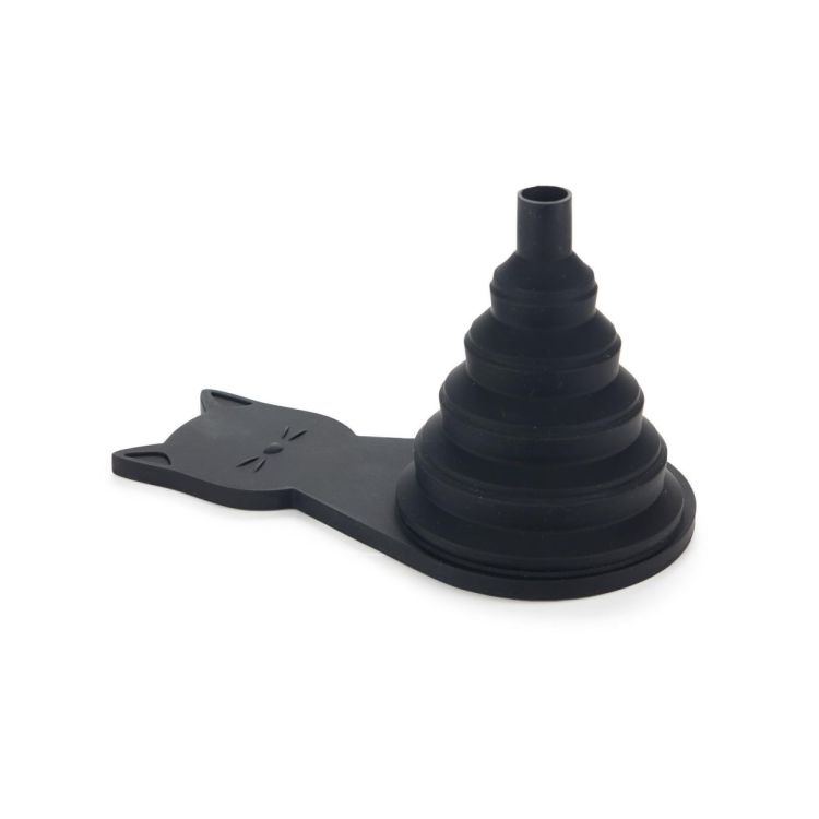 Balvi Entonnoir pliable Chat (Zwart) - Panache (Koksijde)
