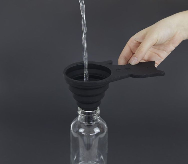 Balvi Entonnoir pliable Chat (Zwart) - Panache (Koksijde)