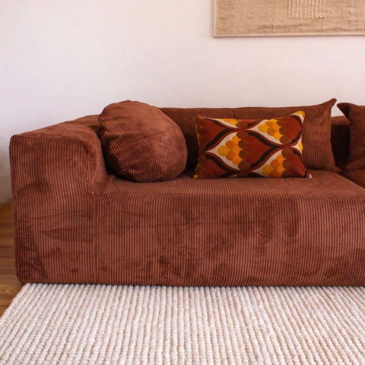 Bed and Philosophy Kussen Cosmo Muscade 40x60cm + vulling (Muscade) - Panache (Koksijde)