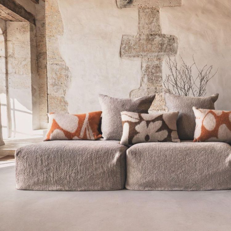 Bed and Philosophy Kussen Mimo Camel 40x60cm + vulling (Camel) - Panache (Koksijde)