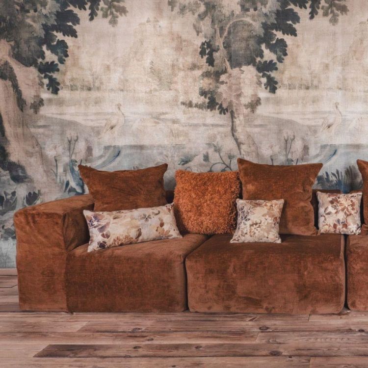 Bed and Philosophy Kussen Zuavo Cuivre 50x50cm + vulling (Cuivre) - Panache (Koksijde)