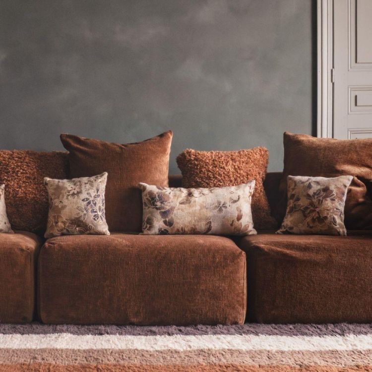 Bed and Philosophy Kussen Zuavo Cuivre 50x50cm + vulling (Cuivre) - Panache (Koksijde)