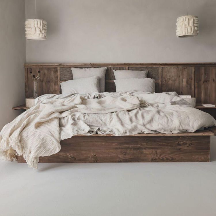 Bed and Philosophy Plaid Murmure Ecru 140x230cm (Chutney) - Panache (Koksijde)