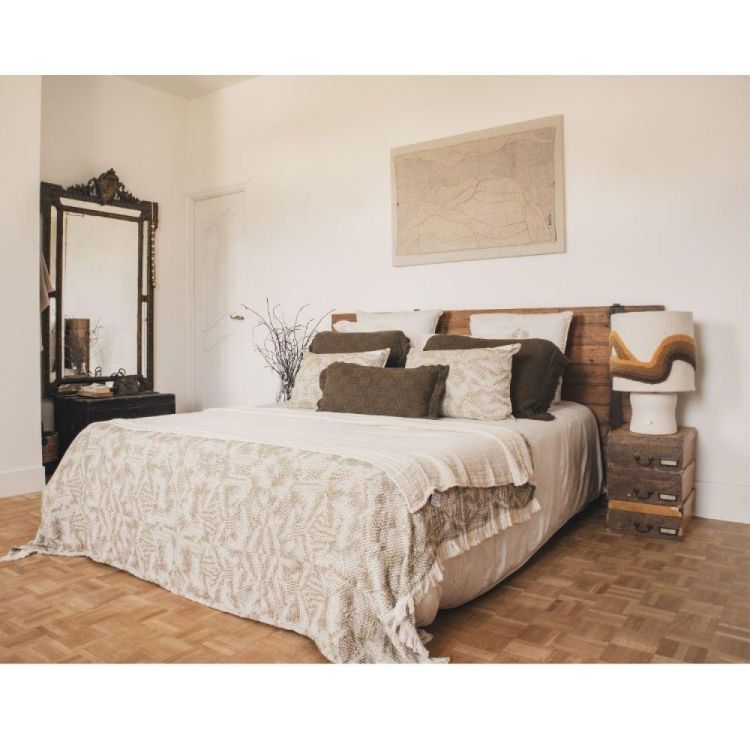 Bed and Philosophy Plaid Visa 140x200cm (Havane) - Panache (Koksijde)