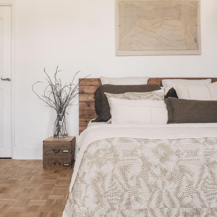 Bed and Philosophy Plaid Visa 140x200cm (Havane) - Panache (Koksijde)