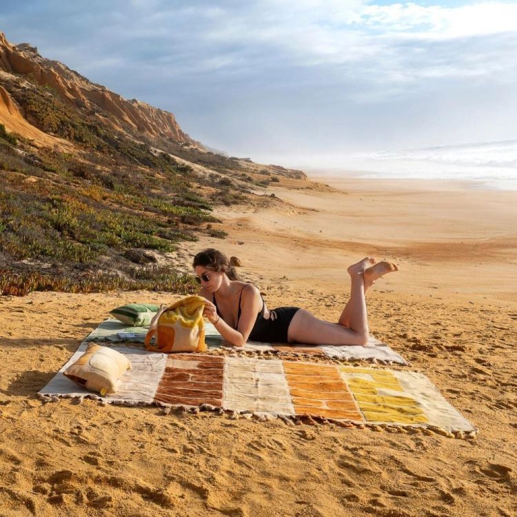 Bed and Philosophy Sac de plage Porto Rico Mango (Mango) - Panache (Koksijde)