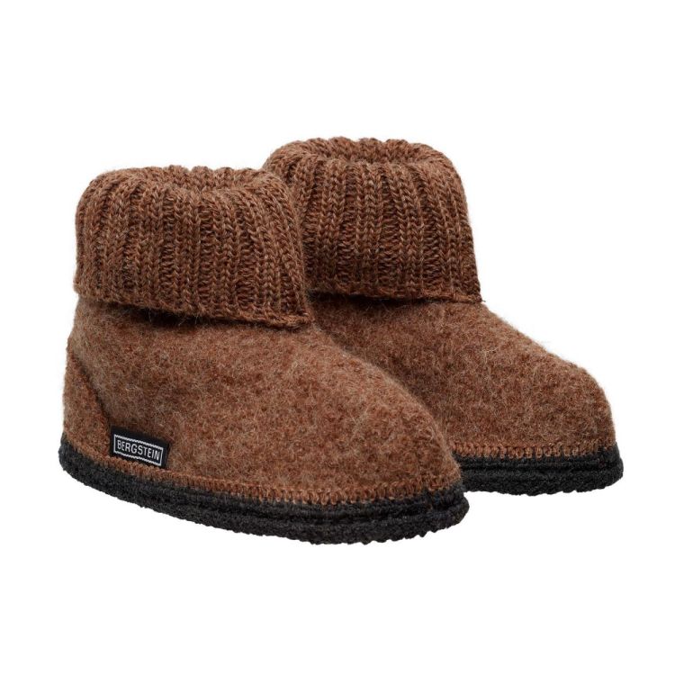 Bergstein Pantoufles Cozy (Brown) - Panache (Koksijde)