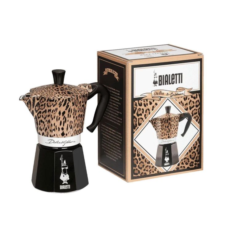 Bialetti Bialetti x Dolce & Gabbana Leopardo – Moka Express 6 tasses (Leopard) - Panache (Koksijde)