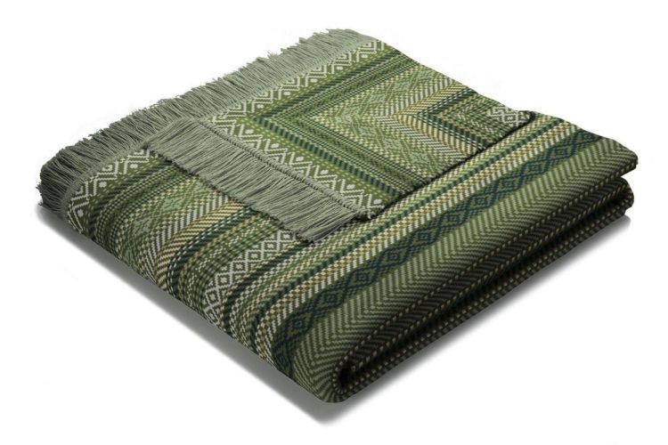 Biederlack Plaid Kian 140x180cm (Green) - Panache (Koksijde)
