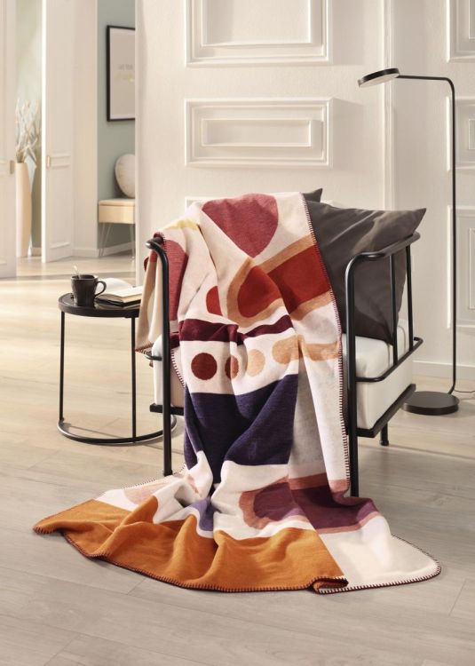 Biederlack Plaid Villeroy & Boch Miami 150x200cm (Miami) - Panache (Koksijde)