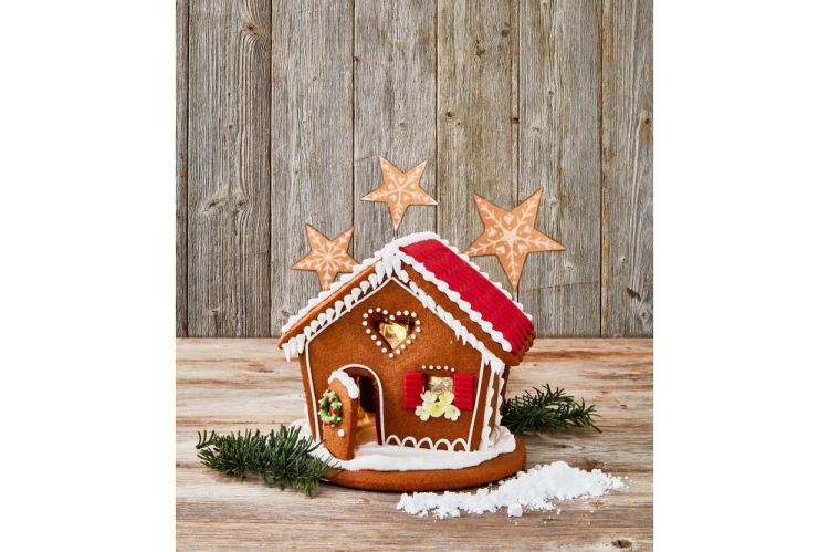 Birkmann Set de 6 emporte-pièces Maison de Noël (Inox) - Panache (Koksijde)