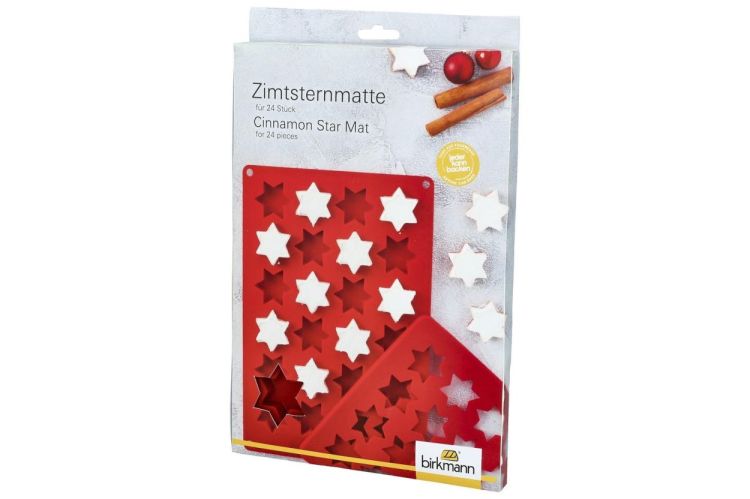 Birkmann Tapis de cuisson Cinnamon Star (Rood) - Panache (Koksijde)