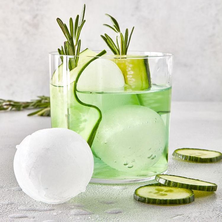 Birkmann Ijsblokjesvorm 6 Bollen (Geel) - Panache (Koksijde)