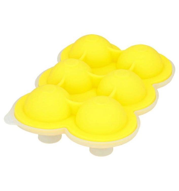 Birkmann Ijsblokjesvorm 6 Bollen (Geel) - Panache (Koksijde)