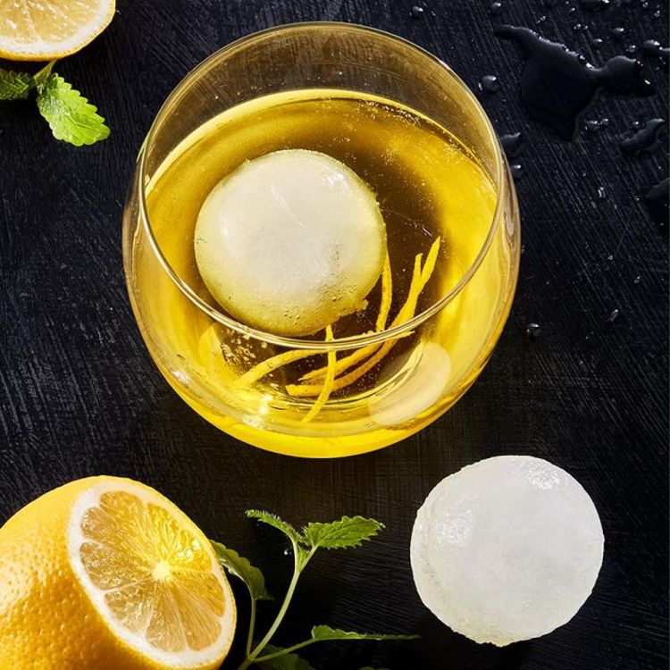 Birkmann Ijsblokjesvorm 6 Bollen (Geel) - Panache (Koksijde)