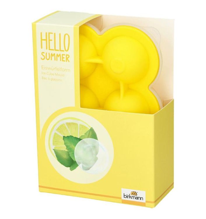 Birkmann Ijsblokjesvorm 6 Bollen (Geel) - Panache (Koksijde)