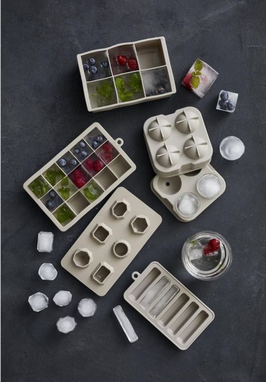 Bitz Ijsblokjesvorm 6 cubes XL (Grey) - Panache (Koksijde)