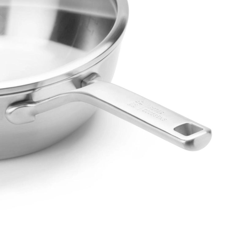BK Conische sauspan met deksel Maestro 24cm - Peter Goossens (Inox) - Panache (Koksijde)