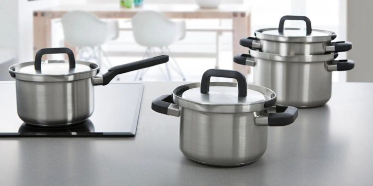 BK Set de casseroles Flow Cool BK 4 pièces inox (Inox) - Panache (Koksijde)