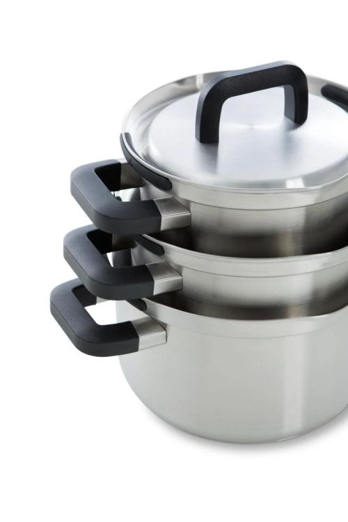 BK Set de casseroles Flow Cool BK 4 pièces inox (Inox) - Panache (Koksijde)