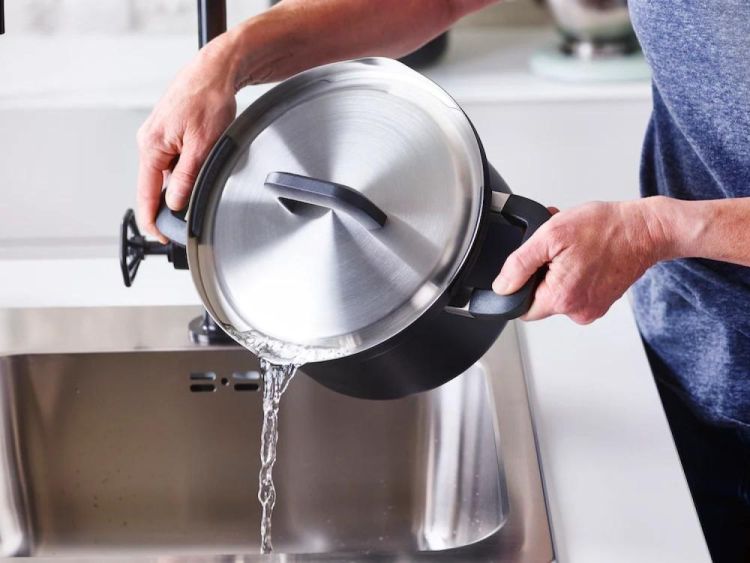 BK Marmite Flow Cool Black BK 24cm inox (Black) - Panache (Koksijde)