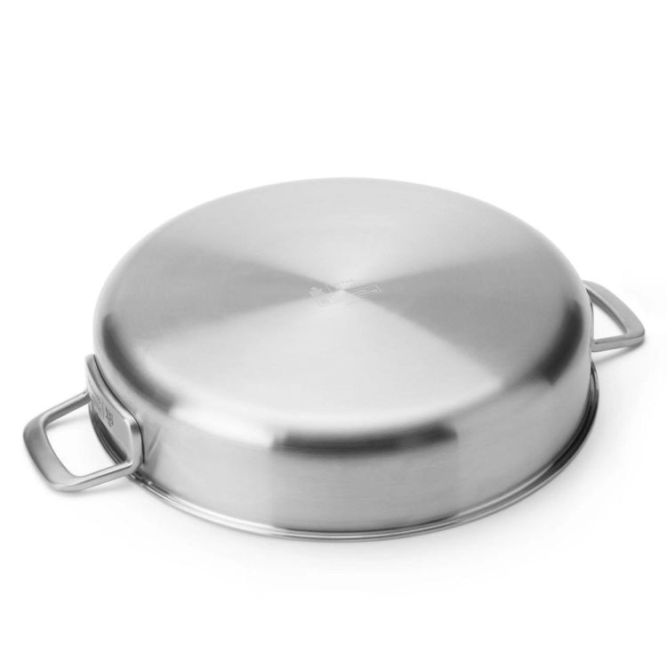 BK Kookpot laag met deksel Maestro Durabond Hybride 30cm - Peter Goossens (Inox) - Panache (Koksijde)