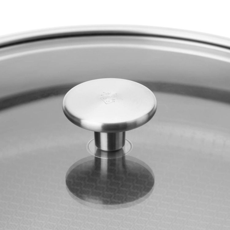 BK Kookpot laag met deksel Maestro Durabond Hybride 30cm - Peter Goossens (Inox) - Panache (Koksijde)