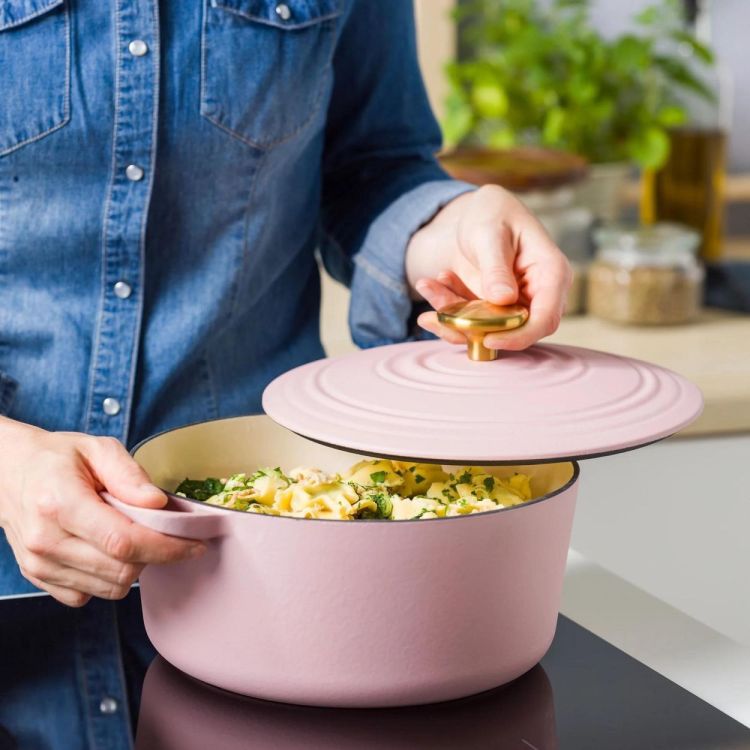 BK Ronde stoofpot Bourgogne 24cm 4,2l Blush Pink (Blush Pink) - Panache (Koksijde)