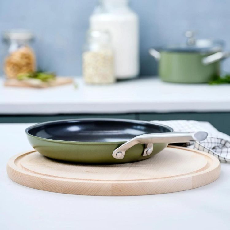 BK Sublime pan 24cm Olijfgroen (Olive Green) - Panache (Koksijde)