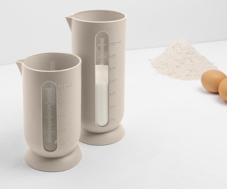 Blim Plus Tasse à mesurer QB 1L (Moka Grey) - Panache (Koksijde)