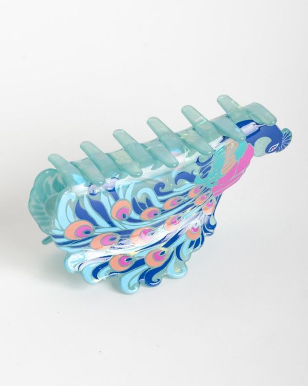 Blogo Haarclip Pauw (Multi) - Panache (Koksijde)