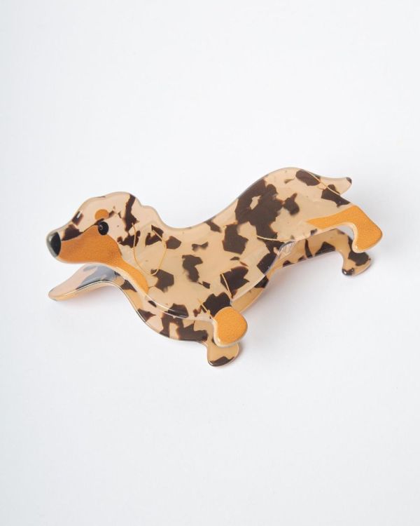 Blogo Haarclip Teckel (Brown) - Panache (Koksijde)