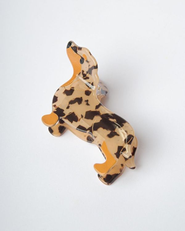 Blogo Haarclip Teckel (Brown) - Panache (Koksijde)