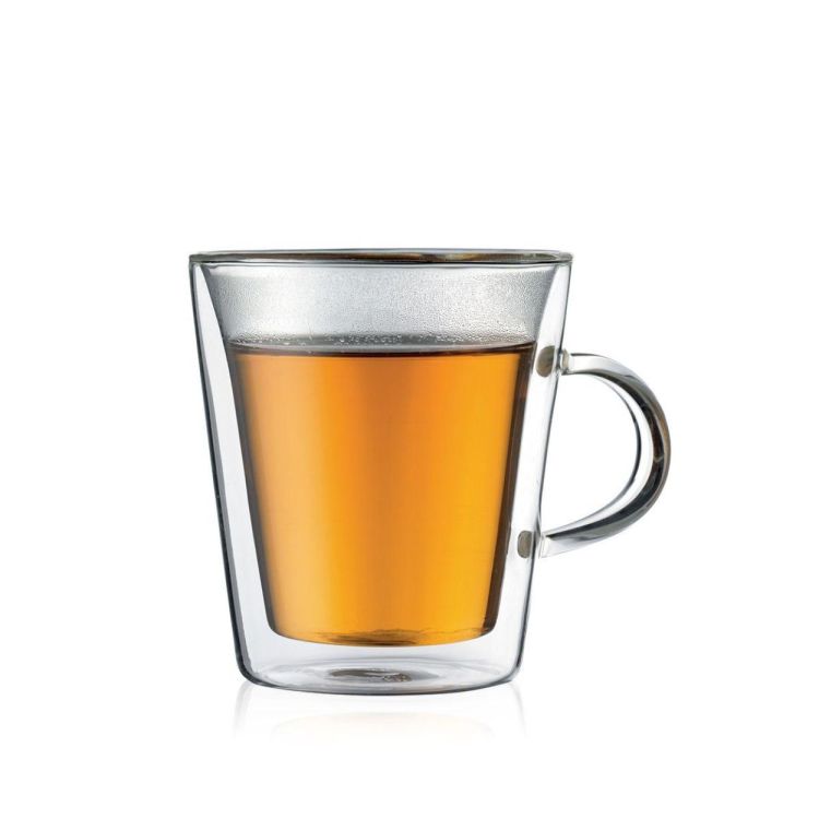 Bodum Canteen 2 Verres à Double Paroi 200 ml (Transparant) - Panache (Koksijde)