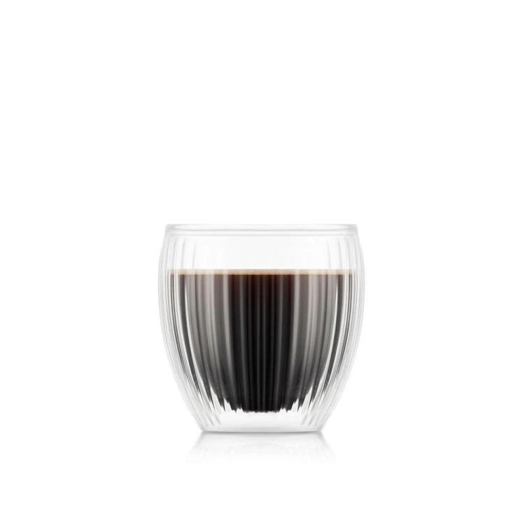 Bodum 2 verres Pavina double paroi 200ml (Transparant) - Panache (Koksijde)