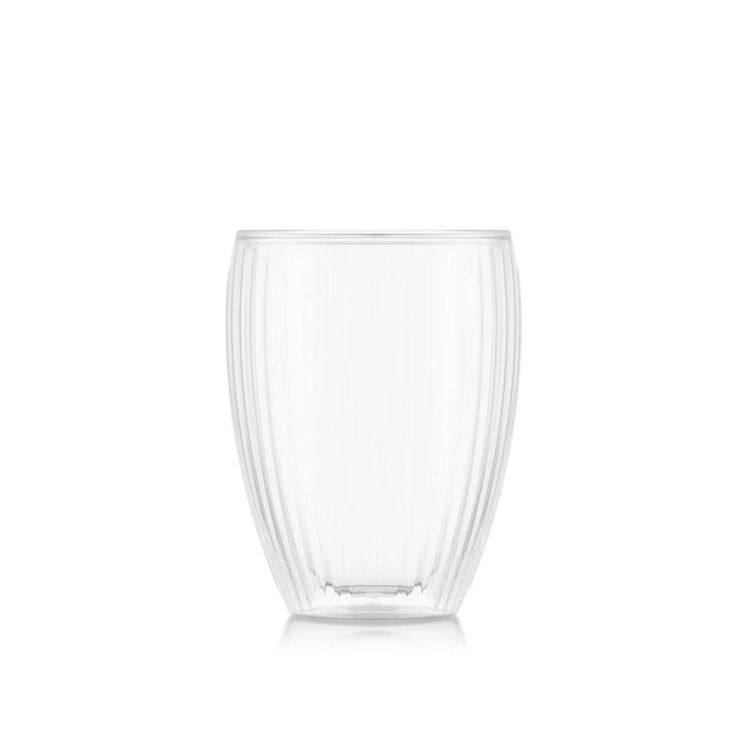 Bodum 2 Pavina dubbelwandige glazen 320ml (Transparant) - Panache (Koksijde)