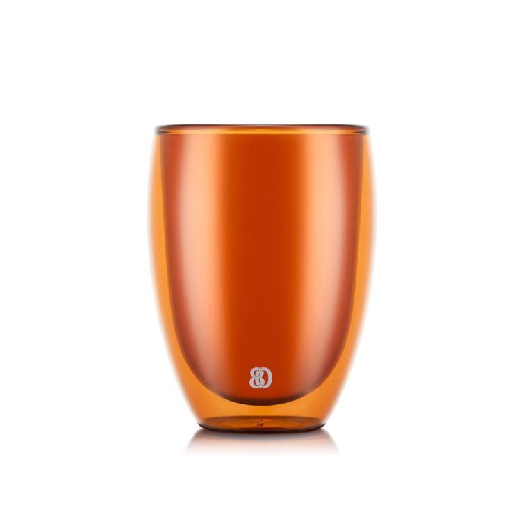 Bodum 2 Pavina dubbelwandige glazen 350ml (Orange) - Panache (Koksijde)