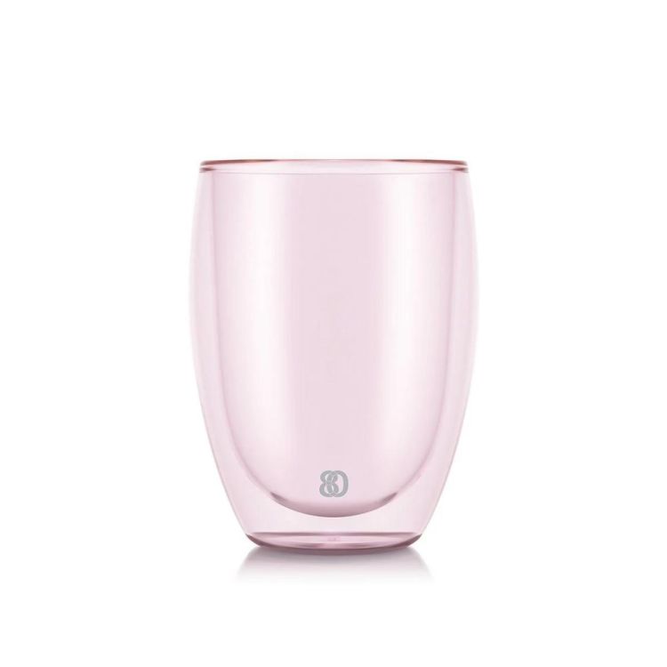 Bodum 2 Pavina dubbelwandige glazen 350ml (Pink) - Panache (Koksijde)