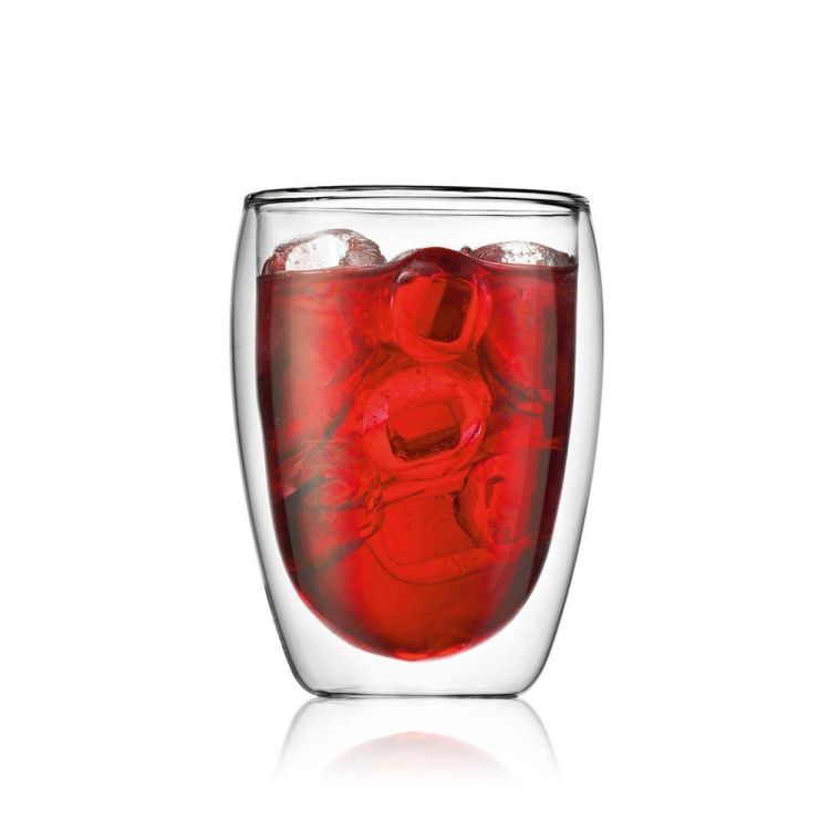 Bodum 6 Pavina Verres à Double Paroi 350 ml (Transparant) - Panache (Koksijde)