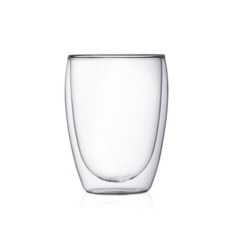 Bodum 6 Pavina Verres à Double Paroi 350 ml (Transparant) - Panache (Koksijde)