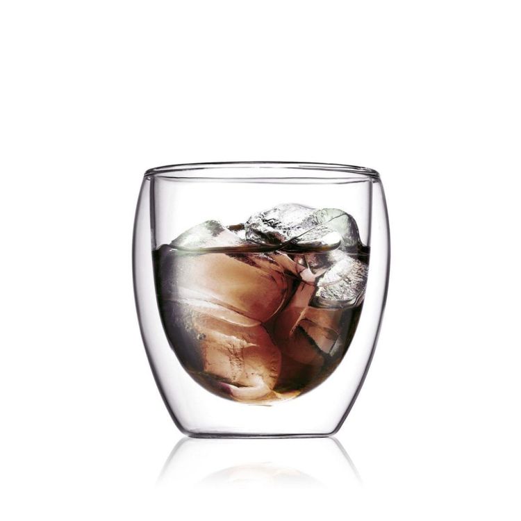 Bodum 6 Pavina Verres à Double Paroi 250 ml (Transparant) - Panache (Koksijde)