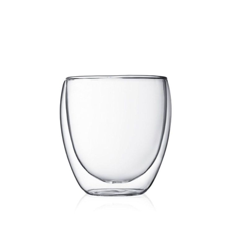 Bodum 6 Pavina Verres à Double Paroi 250 ml (Transparant) - Panache (Koksijde)