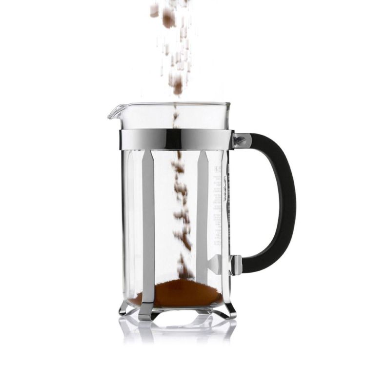 Bodum French Press cafetière 8 cups 1L Chambord (Inox) - Panache (Koksijde)