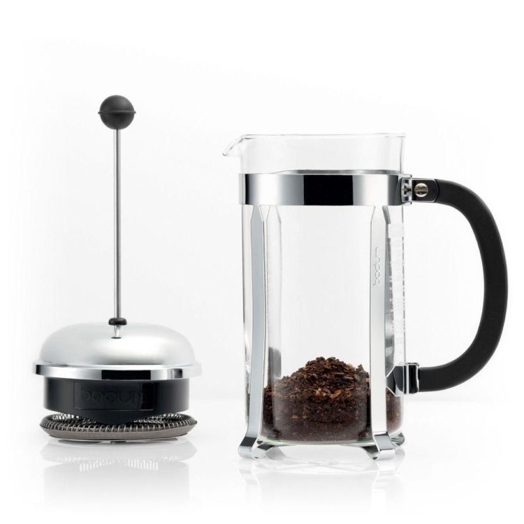 Bodum French Press cafetière 8 cups 1L Chambord (Inox) - Panache (Koksijde)