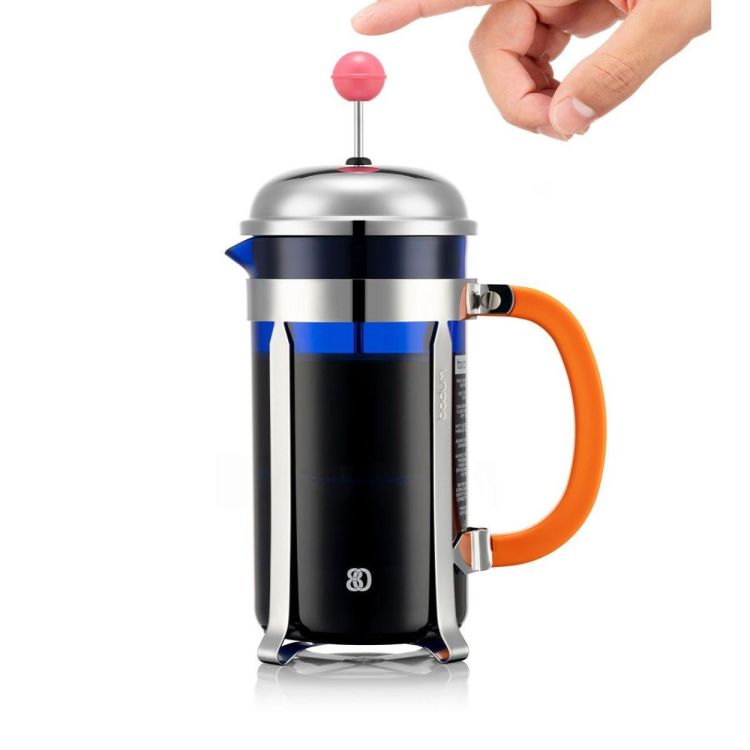 Bodum French Press cafetière 8 cups 1L Chambord (Orange) - Panache (Koksijde)